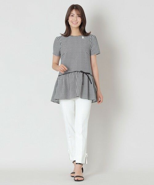 TO BE CHIC (大きいサイズ) / トゥー ビー シック (オオキイサイズ) その他トップス | 【L】ギンガムチェック チュニック | 詳細1