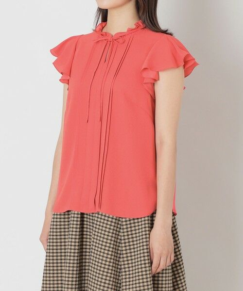 TO BE CHIC (大きいサイズ) / トゥー ビー シック (オオキイサイズ) その他トップス | 【L】ノースリーブ フリルブラウス | 詳細6