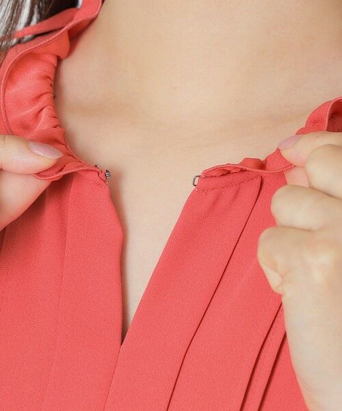 TO BE CHIC (大きいサイズ) / トゥー ビー シック (オオキイサイズ) その他トップス | 【L】ノースリーブ フリルブラウス | 詳細9