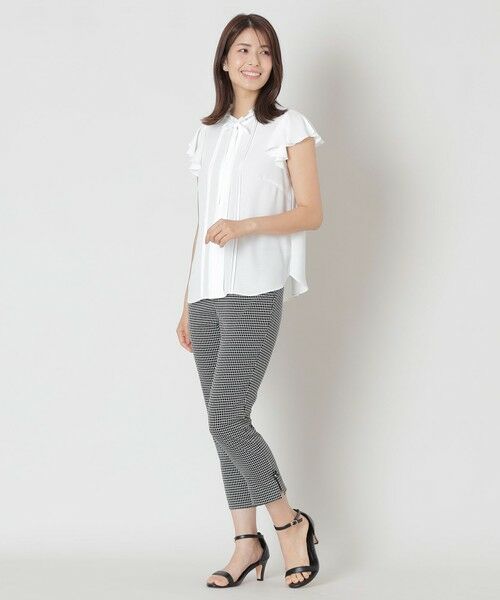 TO BE CHIC (大きいサイズ) / トゥー ビー シック (オオキイサイズ) その他トップス | 【L】ノースリーブ フリルブラウス | 詳細1