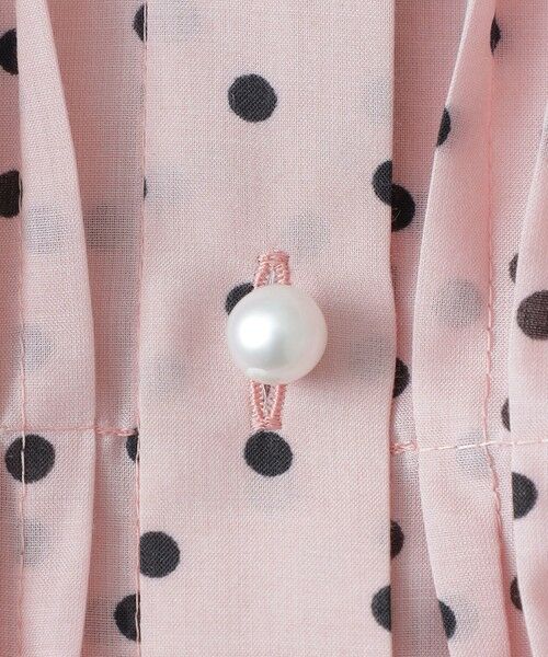 TO BE CHIC (大きいサイズ) / トゥー ビー シック (オオキイサイズ) その他トップス | 【L】ランダムドット ピンタックブラウス | 詳細7