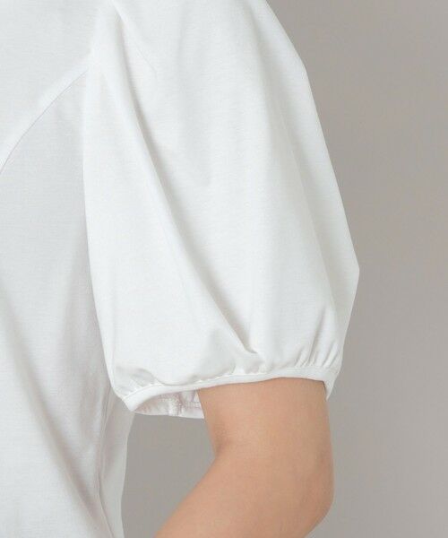 TO BE CHIC (大きいサイズ) / トゥー ビー シック (オオキイサイズ) その他トップス | 【L】タックリボン＆ビジューネック カットソー | 詳細8