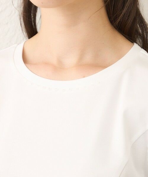 TO BE CHIC (大きいサイズ) / トゥー ビー シック (オオキイサイズ) その他トップス | 【L】コマフリル カットソーコンビプルオーバー | 詳細6