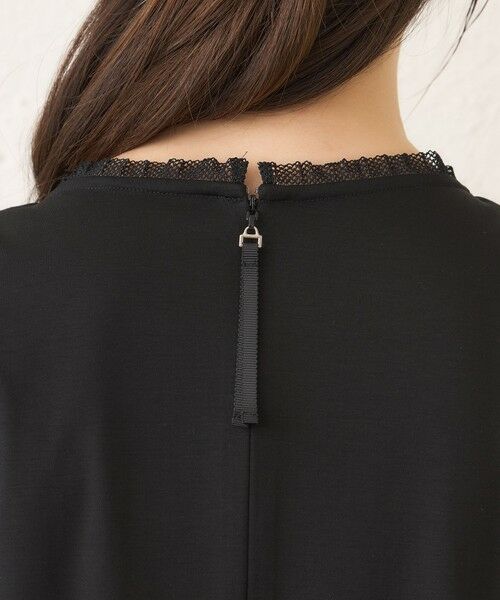 TO BE CHIC (大きいサイズ) / トゥー ビー シック (オオキイサイズ) その他トップス | 【L】コマフリル カットソーコンビチュニック | 詳細8