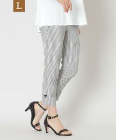 【新品、タグ付き】TO BE CHIC グレージュパンツ / 大きいサイズ TO BE CHIC (大きいサイズ) / トゥー ビー シック (オオキ