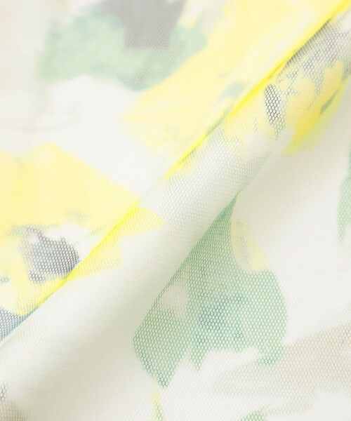 TO BE CHIC (大きいサイズ) / トゥー ビー シック (オオキイサイズ) ロング・マキシ丈スカート | 【L】ぼかしフラワー ティアードスカート | 詳細7