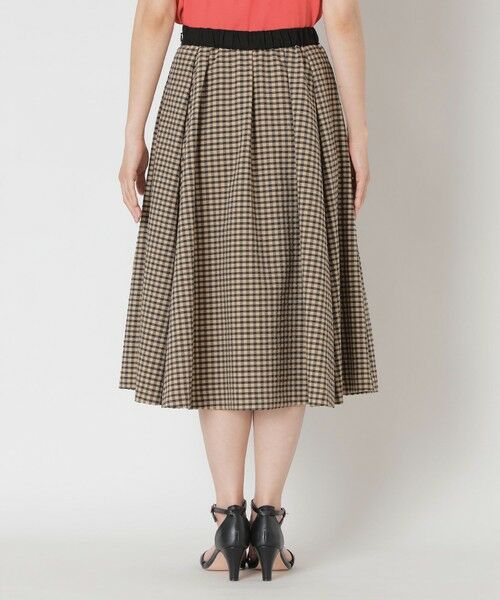 TO BE CHIC (大きいサイズ) / トゥー ビー シック (オオキイサイズ) ロング・マキシ丈スカート | 【L】ギンガムチェック スカート | 詳細7