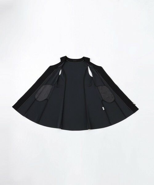 TO BE CHIC (大きいサイズ) / トゥー ビー シック (オオキイサイズ) テーラードジャケット | 【L】マットストレッチダンボール ロングジレ | 詳細9