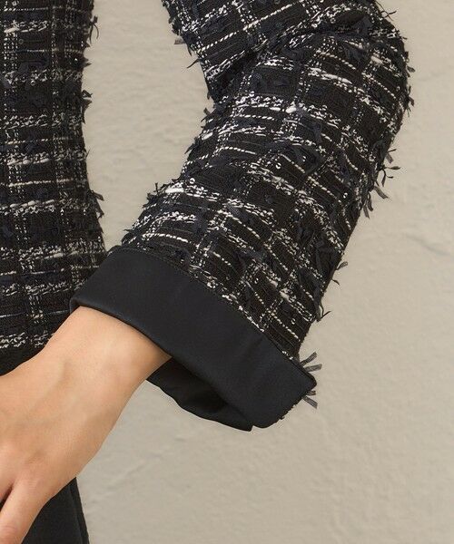 TO BE CHIC (大きいサイズ) / トゥー ビー シック (オオキイサイズ) テーラードジャケット | 【L】パピヨンファンシーツイード ジャケット | 詳細9