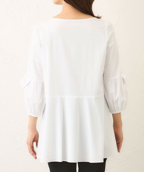 TO BE CHIC (大きいサイズ) / トゥー ビー シック (オオキイサイズ) その他トップス | 【L】リボンスリーブ　チュニックブラウス | 詳細5