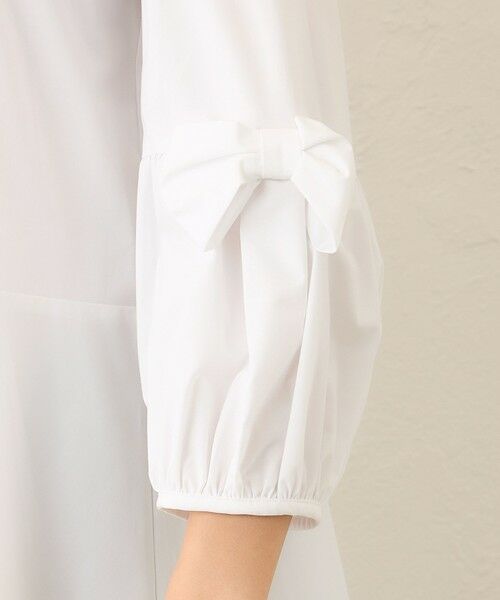 TO BE CHIC (大きいサイズ) / トゥー ビー シック (オオキイサイズ) その他トップス | 【L】リボンスリーブ　チュニックブラウス | 詳細6