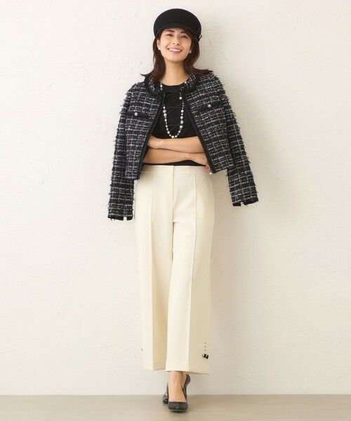 TO BE CHIC (大きいサイズ) / トゥー ビー シック (オオキイサイズ) その他トップス | 【L】ビジュー＆リボン ニット | 詳細3