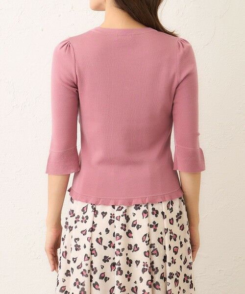 TO BE CHIC (大きいサイズ) / トゥー ビー シック (オオキイサイズ) その他トップス | 【L】ビジュー＆リボン ニット | 詳細8