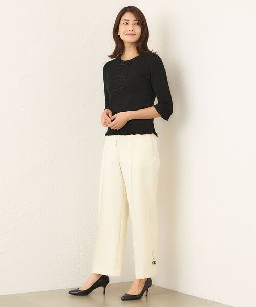 TO BE CHIC (大きいサイズ) / トゥー ビー シック (オオキイサイズ) その他トップス | 【L】ビジュー＆リボン ニット | 詳細2