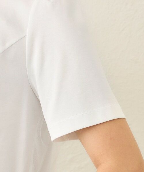 TO BE CHIC (大きいサイズ) / トゥー ビー シック (オオキイサイズ) その他トップス | 【L】チュールネットコンビ チュニック | 詳細13