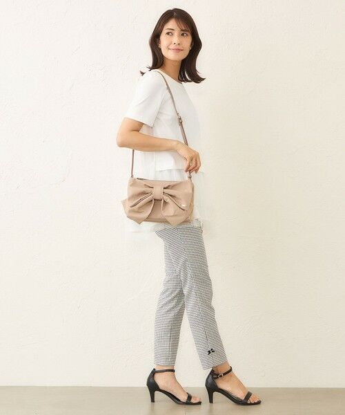 TO BE CHIC (大きいサイズ) / トゥー ビー シック (オオキイサイズ) その他トップス | 【L】チュールネットコンビ チュニック | 詳細2