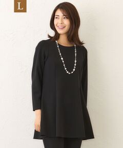 TO BE CHIC (大きいサイズ) / トゥー ビー シック (オオキイサイズ) その他トップス | 【L】マットストレッチダンボール チュニック