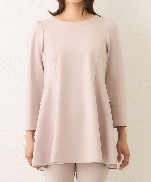 TO BE CHIC (大きいサイズ) / トゥー ビー シック (オオキイサイズ) その他トップス | 【L】マットストレッチダンボール チュニック | 詳細3