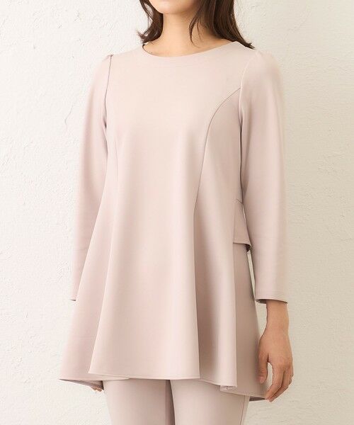 TO BE CHIC (大きいサイズ) / トゥー ビー シック (オオキイサイズ) その他トップス | 【L】マットストレッチダンボール チュニック | 詳細4