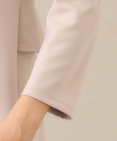 TO BE CHIC (大きいサイズ) / トゥー ビー シック (オオキイサイズ) その他トップス | 【L】マットストレッチダンボール チュニック | 詳細7