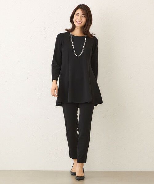 TO BE CHIC (大きいサイズ) / トゥー ビー シック (オオキイサイズ) その他トップス | 【L】マットストレッチダンボール チュニック | 詳細1