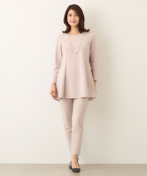 TO BE CHIC (大きいサイズ) / トゥー ビー シック (オオキイサイズ) その他トップス | 【L】マットストレッチダンボール チュニック | 詳細2