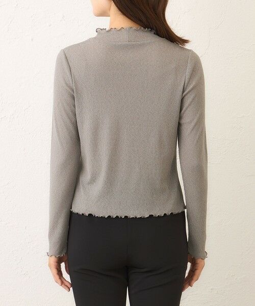 TO BE CHIC (大きいサイズ) / トゥー ビー シック (オオキイサイズ) その他トップス | 【L】シアーラメ カットソー | 詳細6