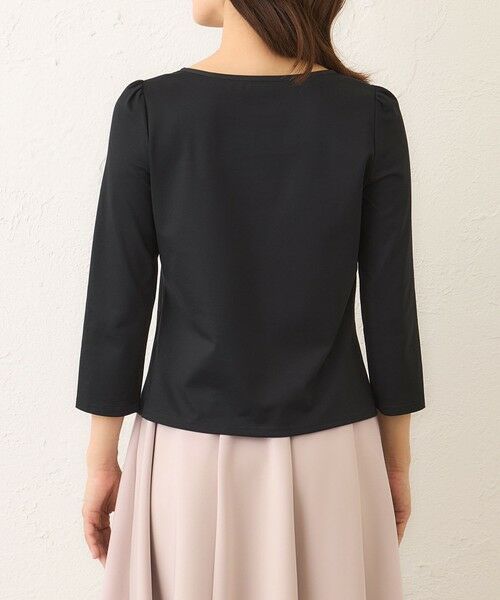 TO BE CHIC (大きいサイズ) / トゥー ビー シック (オオキイサイズ) その他トップス | 【L】リボンモチーフファンシーカットソー | 詳細5