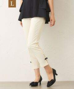 TO BE CHIC (大きいサイズ) / トゥー ビー シック (オオキイサイズ) その他パンツ | 【L】ウールライク スリムパンツ