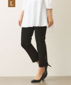 TO BE CHIC (大きいサイズ) / トゥー ビー シック (オオキイサイズ) その他パンツ | 【L】ウールライク スリムパンツ