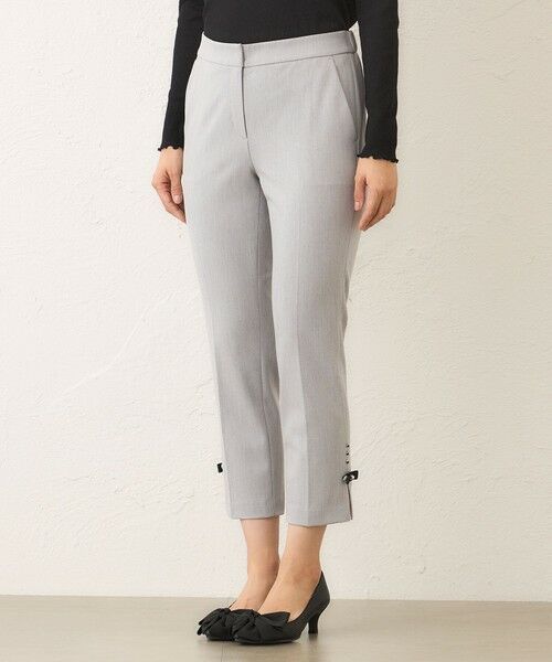 TO BE CHIC (大きいサイズ) / トゥー ビー シック (オオキイサイズ) その他パンツ | 【L】ウールライク スリムパンツ | 詳細8