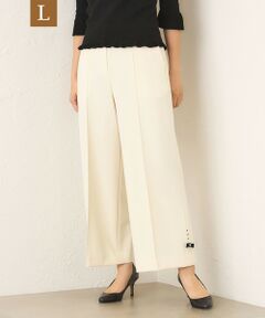 TO BE CHIC (大きいサイズ) / トゥー ビー シック (オオキイサイズ) その他パンツ | 【L】ウールライク ワイドパンツ