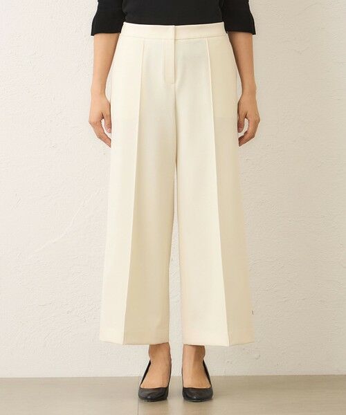 TO BE CHIC (大きいサイズ) / トゥー ビー シック (オオキイサイズ) その他パンツ | 【L】ウールライク ワイドパンツ | 詳細6