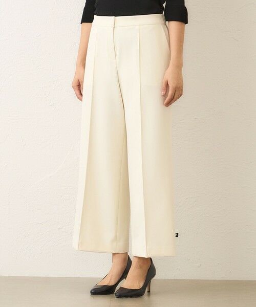 TO BE CHIC (大きいサイズ) / トゥー ビー シック (オオキイサイズ) その他パンツ | 【L】ウールライク ワイドパンツ | 詳細7