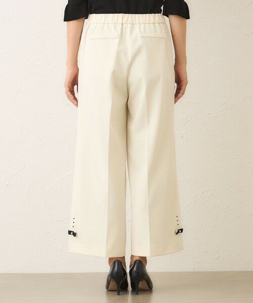 TO BE CHIC (大きいサイズ) / トゥー ビー シック (オオキイサイズ) その他パンツ | 【L】ウールライク ワイドパンツ | 詳細8