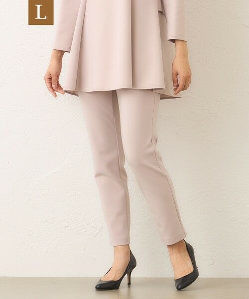 TO BE CHIC (大きいサイズ) / トゥー ビー シック (オオキイサイズ) その他パンツ | 【L】マットストレッチダンボール パンツ(ピンク系2)