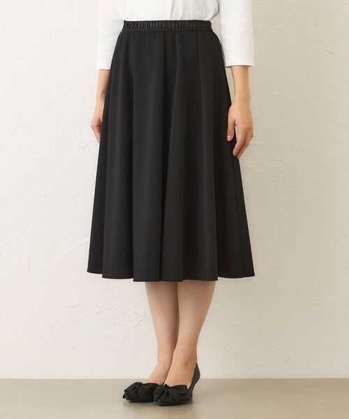 TO BE CHIC (大きいサイズ) / トゥー ビー シック (オオキイサイズ) ロング・マキシ丈スカート | 【L】マットストレッチダンボール スカート | 詳細5