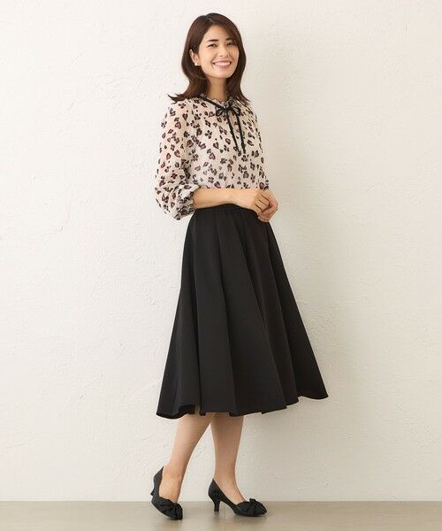 TO BE CHIC (大きいサイズ) / トゥー ビー シック (オオキイサイズ) ロング・マキシ丈スカート | 【L】マットストレッチダンボール スカート | 詳細2