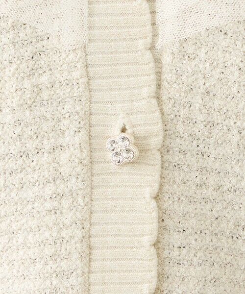 TO BE CHIC (大きいサイズ) / トゥー ビー シック (オオキイサイズ) ブルゾン | 【L】チュールケープカラー カーディガン | 詳細9