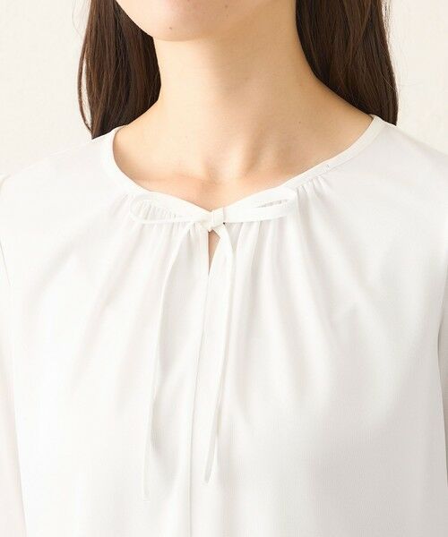 TO BE CHIC (大きいサイズ) / トゥー ビー シック (オオキイサイズ) その他トップス | 【L】リボンビジュー カットソー | 詳細6