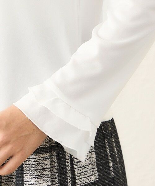 TO BE CHIC (大きいサイズ) / トゥー ビー シック (オオキイサイズ) その他トップス | 【L】リボンビジュー カットソー | 詳細7