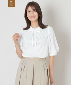 TO BE CHIC (大きいサイズ) / トゥー ビー シック (オオキイサイズ) その他トップス | 【L】コットンポンチ カットソー