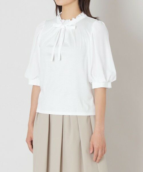 TO BE CHIC (大きいサイズ) / トゥー ビー シック (オオキイサイズ) その他トップス | 【L】コットンポンチ カットソー | 詳細4