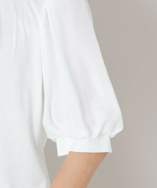 TO BE CHIC (大きいサイズ) / トゥー ビー シック (オオキイサイズ) その他トップス | 【L】コットンポンチ カットソー | 詳細7