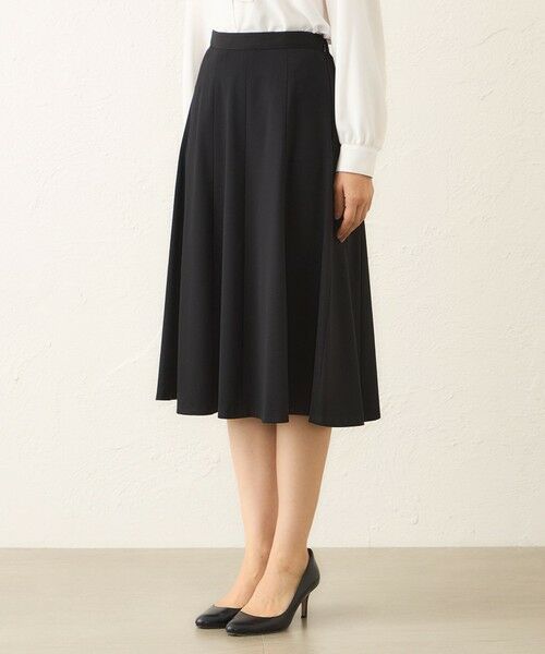 TO BE CHIC (大きいサイズ) / トゥー ビー シック (オオキイサイズ) ロング・マキシ丈スカート | 【L】モクロディ フレアスカート | 詳細3