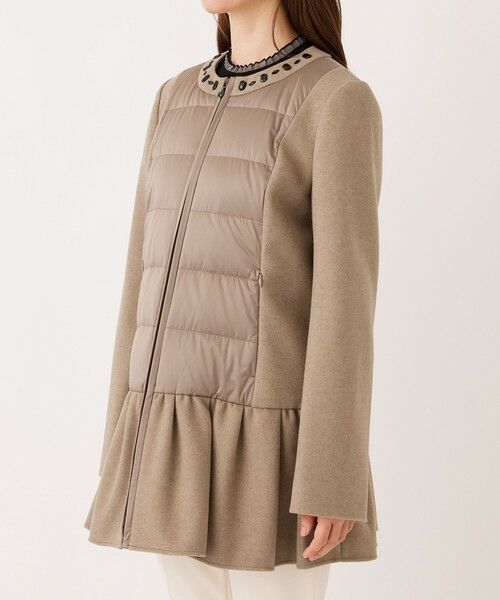 TO BE CHIC (大きいサイズ) / トゥー ビー シック (オオキイサイズ) その他アウター | 【L】タフタコンビテックメルトン コート | 詳細4