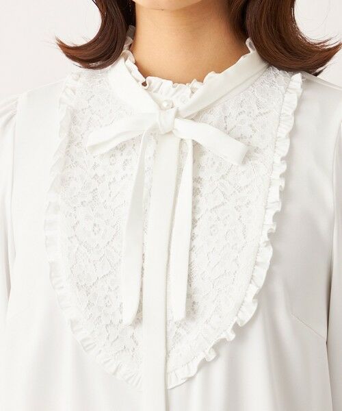 TO BE CHIC (大きいサイズ) / トゥー ビー シック (オオキイサイズ) その他トップス | 【L】フロントラッセル ブラウス | 詳細7