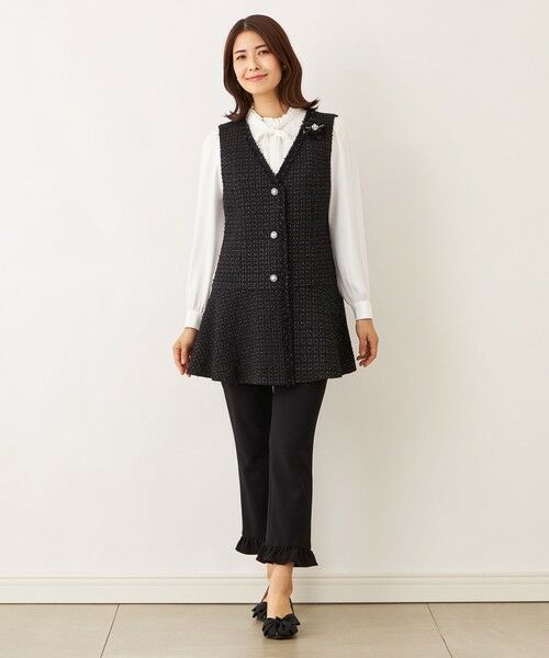 TO BE CHIC (大きいサイズ) / トゥー ビー シック (オオキイサイズ) その他トップス | 【L】フロントラッセル ブラウス | 詳細2