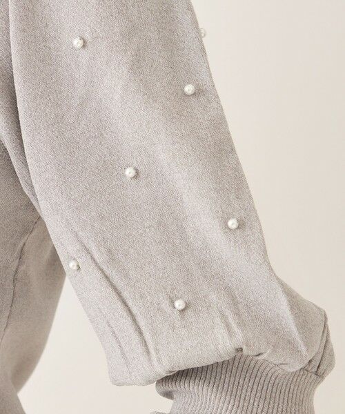 TO BE CHIC (大きいサイズ) / トゥー ビー シック (オオキイサイズ) その他トップス | 【L】ドットパールスリーブ ニット | 詳細10