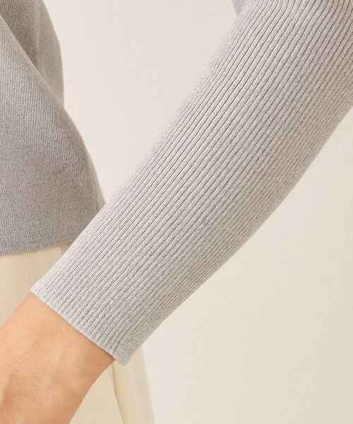 TO BE CHIC (大きいサイズ) / トゥー ビー シック (オオキイサイズ) その他トップス | 【L】ドットパールスリーブ ニット | 詳細11